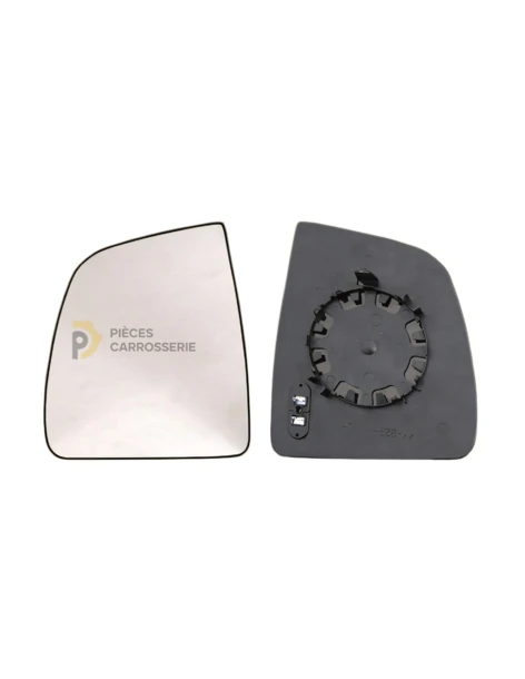 Glace rétroviseur gauche chauffant FIAT DOBLO II - Dégivrante