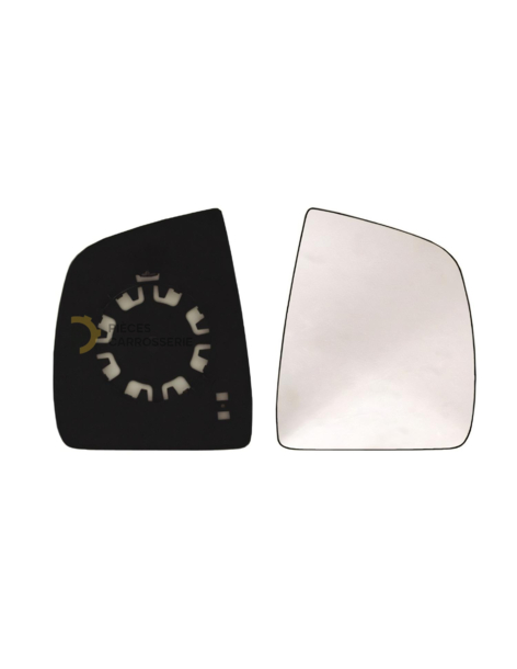 Glace rétroviseur droit FIAT DOBLO II + support | Convexe