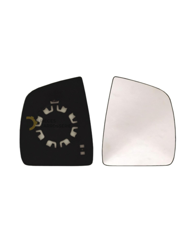 Glace rétroviseur droit FIAT DOBLO II + support | Convexe