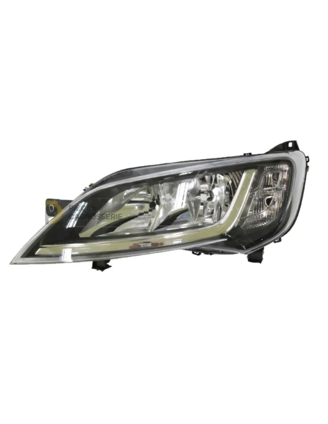 Phare électrique gauche noir H7 pour FIAT DUCATO III 2014+