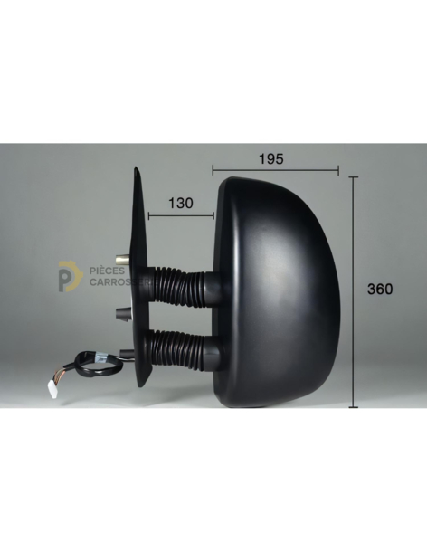 Rétroviseur gauche électrique chauffant pour FIAT DUCATO II 