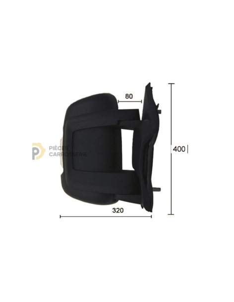 Rétroviseur droit électrique et chauffant FIAT DUCATO 2006-2023