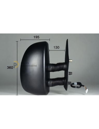 Rétroviseur droit électrique chauffant pour FIAT DUCATO 99-06