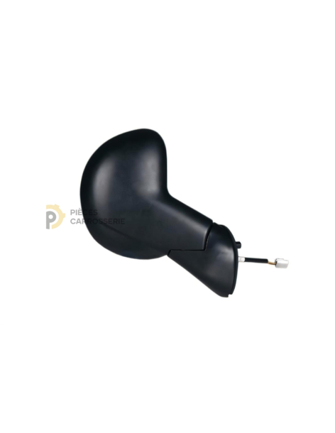 Rétroviseur droit électrique FIAT MULTIPLA, coque noire, réglable
