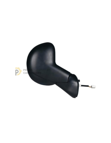 Rétroviseur droit électrique FIAT MULTIPLA, coque noire, réglable