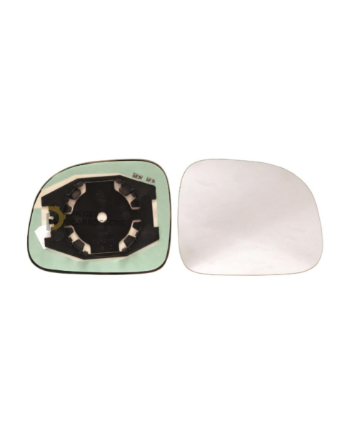 Glace rétroviseur droit chauffant pour FIAT PANDA II/III