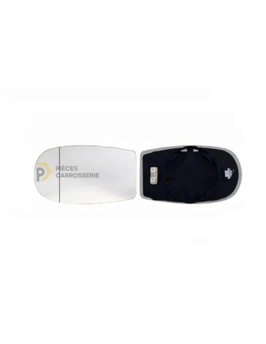 Glace rétroviseur chauffant pour FIAT PUNTO grand angle