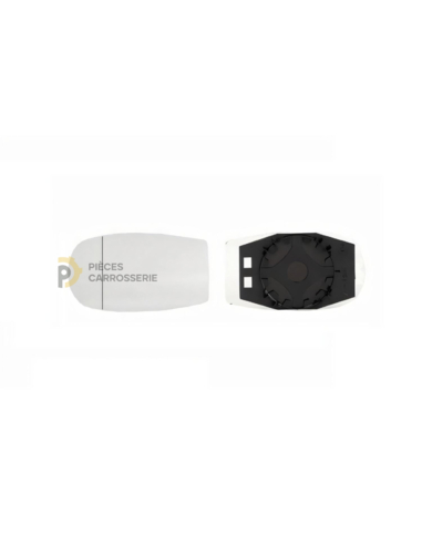 Glace rétroviseur grand angle pour FIAT PUNTO II - Asphérique