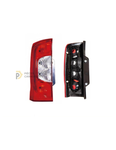 Feu arrière gauche 2ptes pour FIAT FIORINO et QUBO 2008-2016