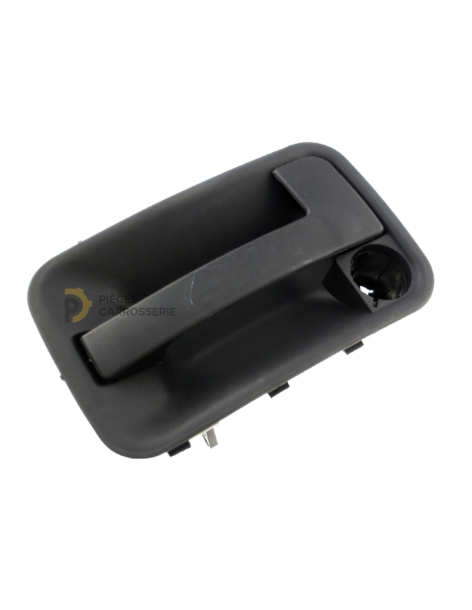 Poignée porte coulissante noire gauche pour Fiat Scudo 2004-2006