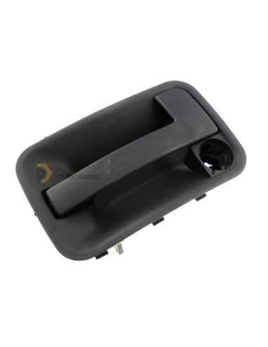 Poignée porte coulissante noire gauche pour Fiat Scudo 2004-2006