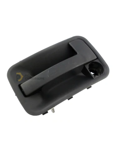 Poignée porte coulissante noire gauche pour Fiat Scudo 2004-2006
