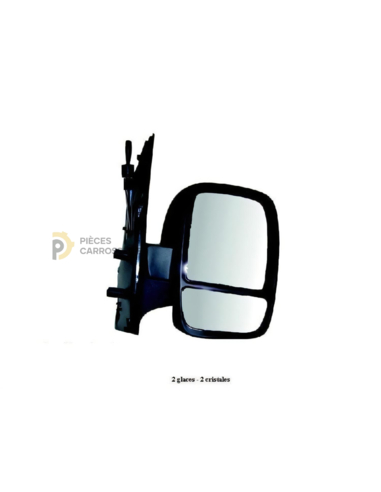 Rétroviseur droit mécanique 2 glaces FIAT SCUDO II (2007+)