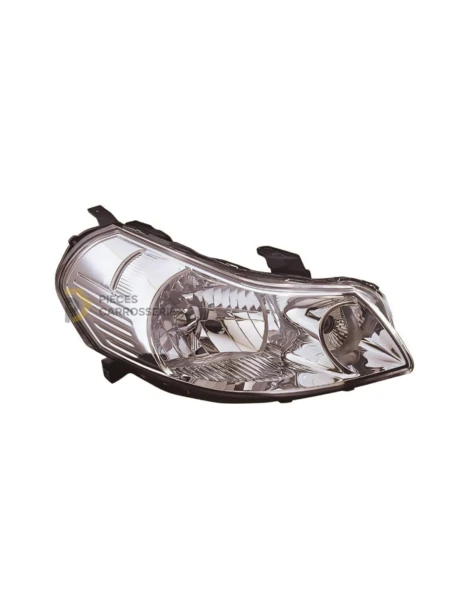 Phare droit H4 Fiat Sedici - Lampe H4, réglage électrique