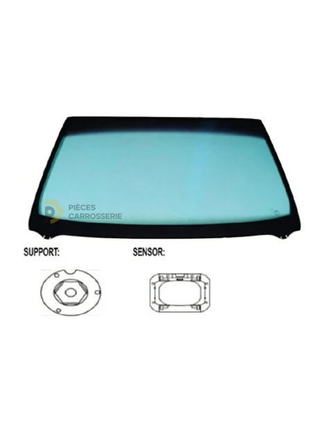 Pare-brise teinté vert athermique avec capteur Ford C-Max