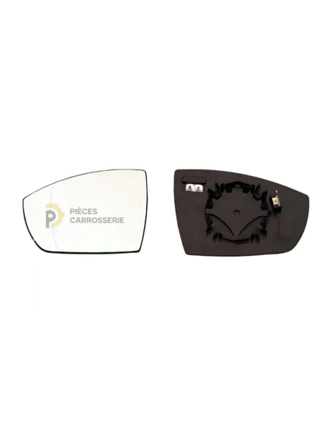 Glace chauffante rétroviseur gauche FORD ECOSPORT grand angle