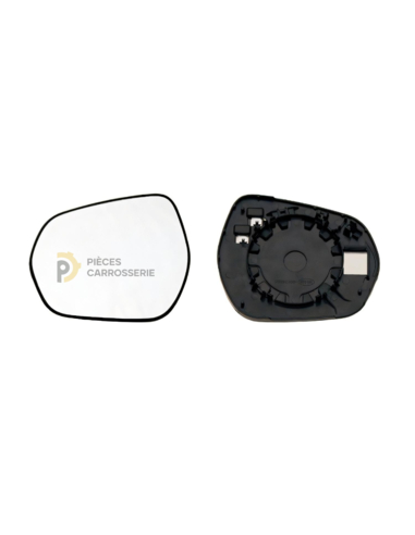 Glace rétroviseur gauche chauffant FORD FIESTA MK7 05/17-12/21