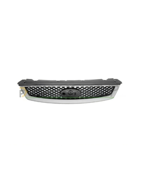 Grille de calandre argent chromée pour Ford Focus II 2004-2007