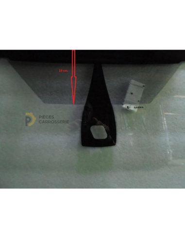 Pare-brise teinté vert capteur pour Ford Focus II (04-10)