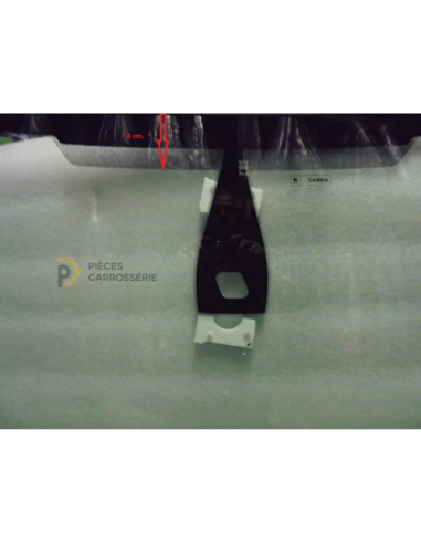 Pare-brise teinté vert pour Ford Focus avec capteur intégré