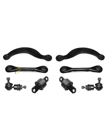 Jeu train arrière FORD FOCUS II avec stabilisateurs