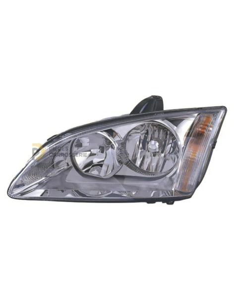Phare gauche H1+H7 Chrome FORD FOCUS II 2004-2007