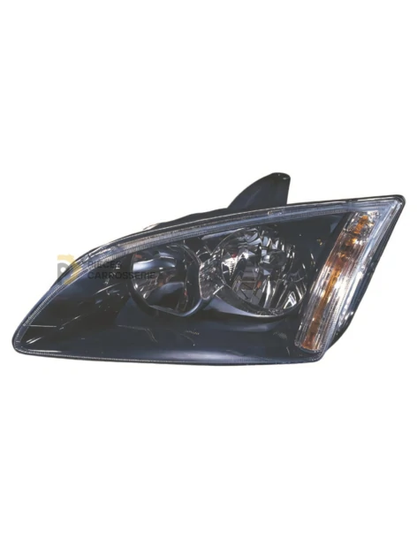 Phare gauche H1+H7 [Noir] pour FORD FOCUS II 04-07
