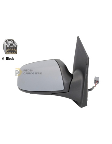 Rétroviseur droit électrique chauffant à peindre - Ford Focus