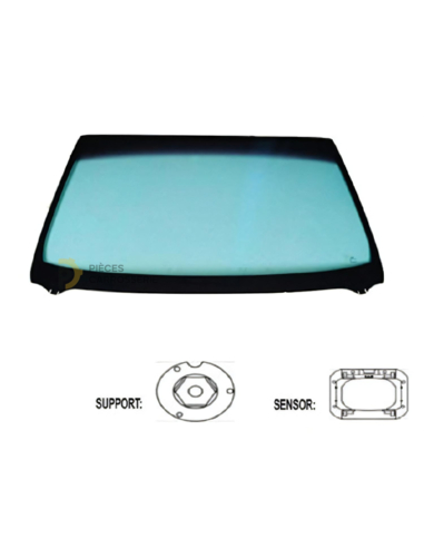 Pare-brise teinté vert athermique pour FORD C-MAX II 2010-2015