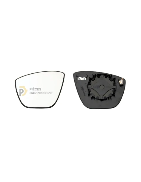 Glace chauffante rétroviseur gauche FORD KA+ à clipser