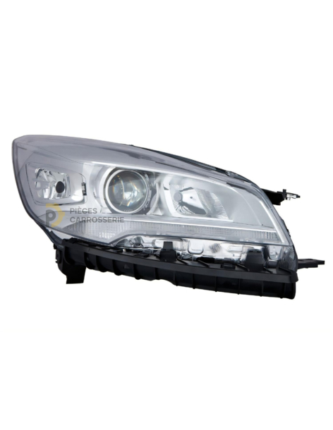 Phare électrique droit LED chromé Ford Kuga II (2013-2016)