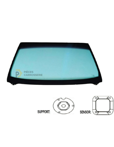 Pare-brise teinté athermique avec capteur pour FORD S-MAX