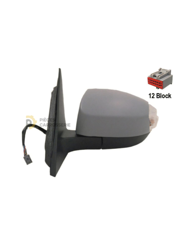 Rétroviseur gauche électrique chauffant FORD S-MAX à peindre