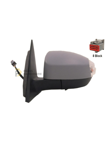Rétroviseur gauche électrique chauffant à peindre Ford S-MAX