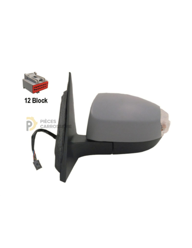 Rétroviseur gauche électrique chauffant FORD S-MAX à peindre