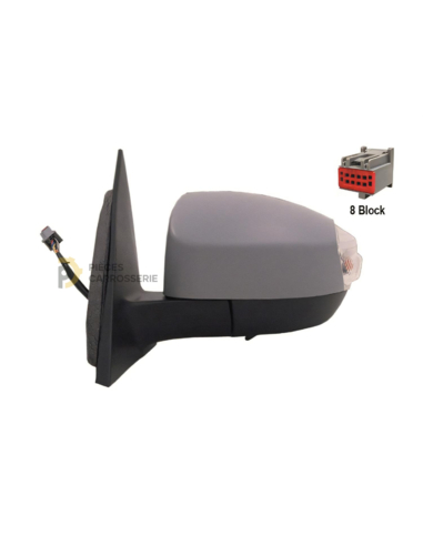 Rétroviseur gauche électrique chauffant à peindre FORD S-MAX