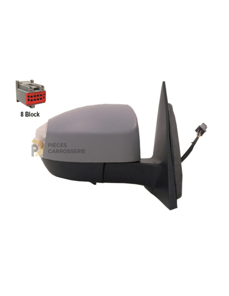 Rétroviseur droit électrique chauffant à peindre pour FORD S-MAX