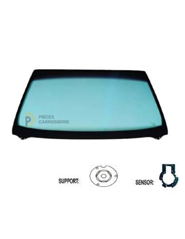 Pare-brise teinté vert athermique pour Ford Transit-Tourneo
