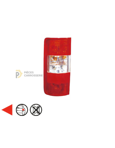 Feu arrière gauche FORD TRANSIT-TOURNEO, sans porte-lampe