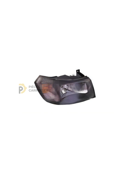 Phare droit H4 noir pour Ford Transit MK6 (07/2000-08/2006)