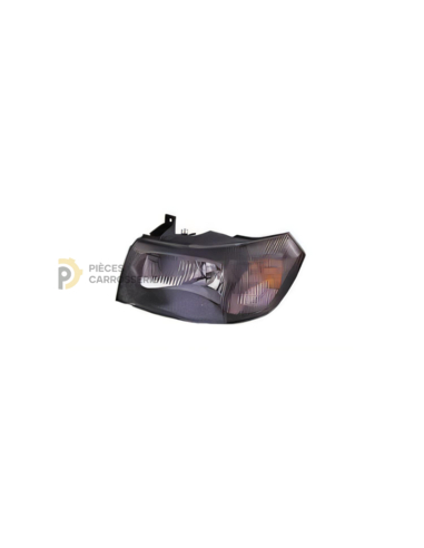 Phare gauche H4 noir pour FORD TRANSIT MK6 (2000-2006)