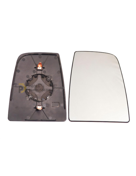 Glace rétroviseur droit FORD TRANSIT MK8 [Grande] à clipser