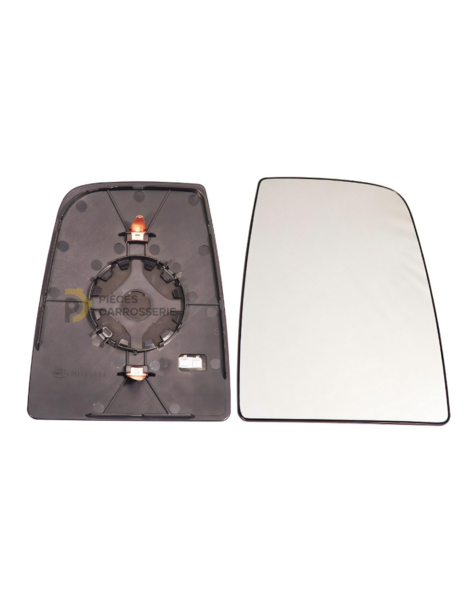 Glace rétroviseur droit chauffant FORD TRANSIT MK8 grande