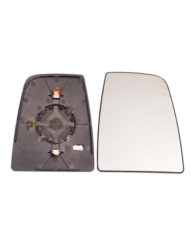 Glace rétroviseur droit chauffant FORD TRANSIT MK8 grande