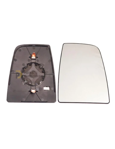 Glace rétroviseur droit chauffant FORD TRANSIT MK8 grande