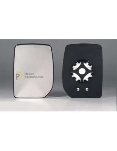 Glace rétroviseur gauche FORD TRANSIT - Convexe, montage identique