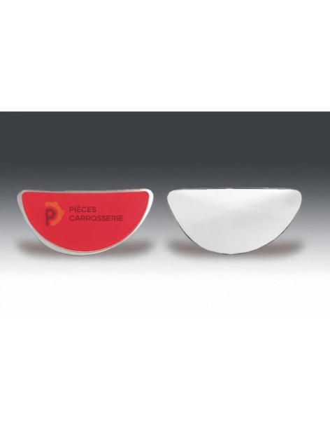 Glace rétroviseur droit FORD TRANSIT : support inclu, grand angle