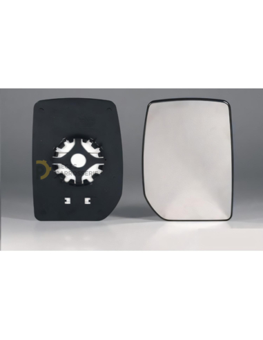 Glace Rétroviseur Droit à Clipser pour Ford Transit MK6/MK7