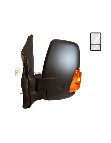 Rétroviseur gauche manuel FORD TRANSIT avec feu orange 2014-2019