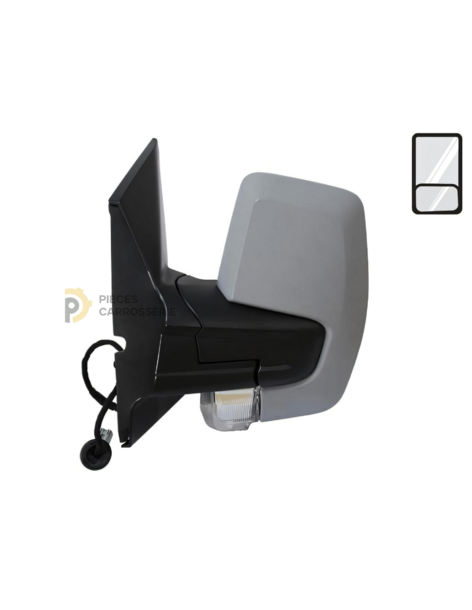 Rétroviseur gauche électrique chauffant à peindre pour Ford Transit
